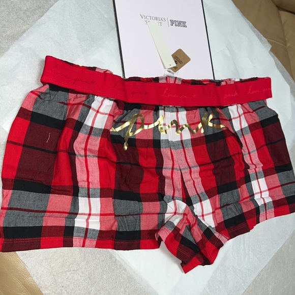 (XL) Victoria’s Secret Plaid Flannel Pajama Short - Picture 3 of 16
